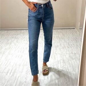 AGOLDE Straight Leg Jeans